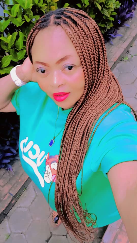 Mum smiling beautifully